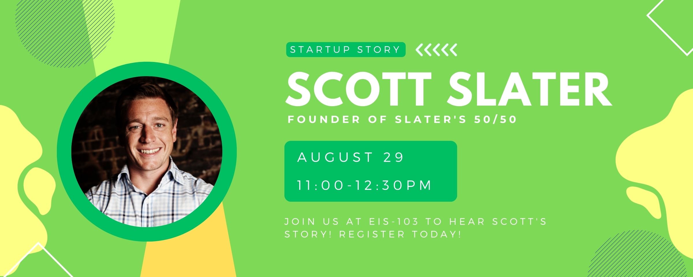 Scott Slater Startup Story